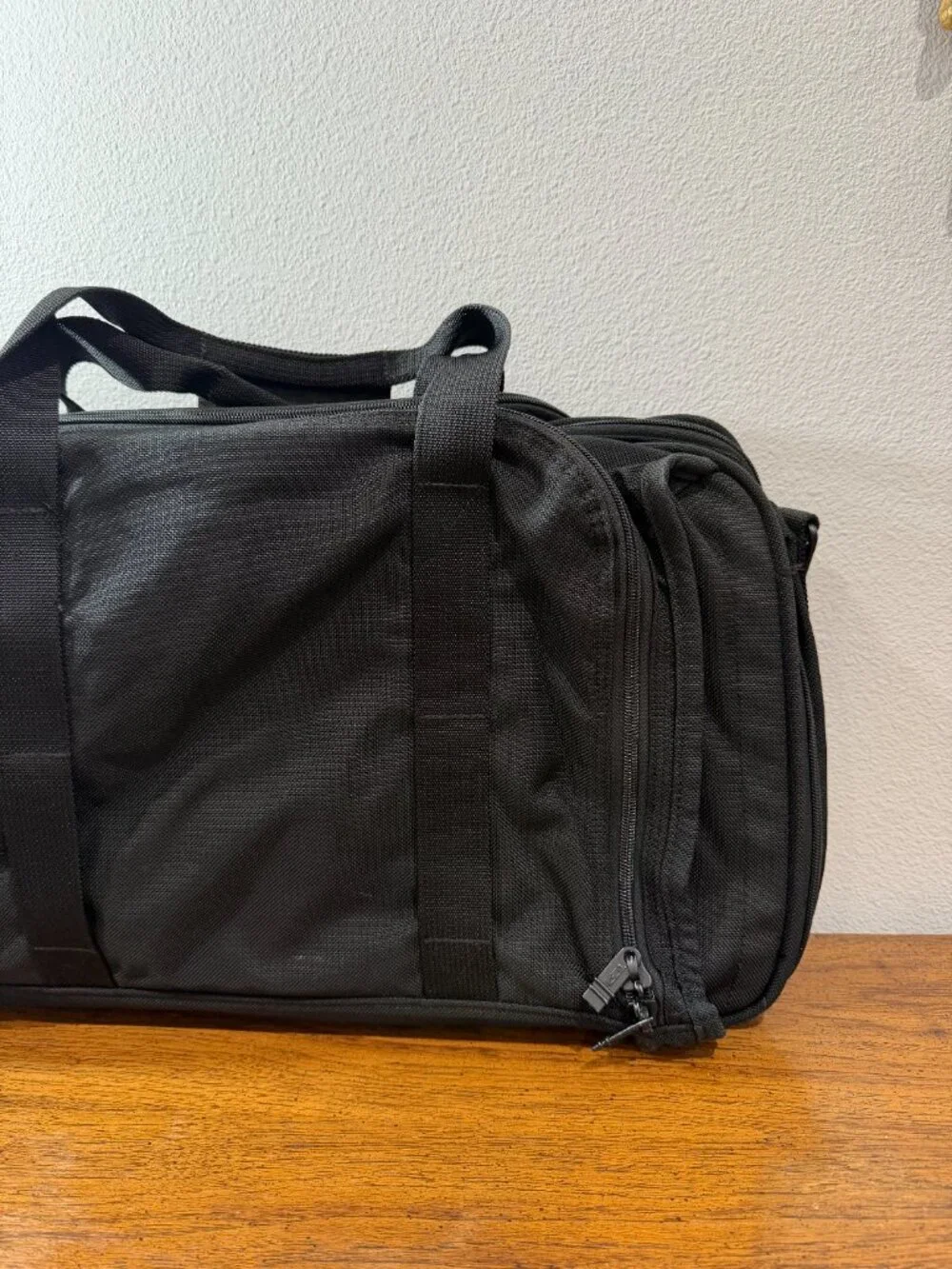TUMI Black Travel Garment Bag Carry On Luggage